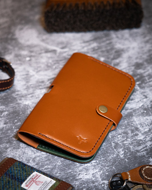 Leather notebook cover A6