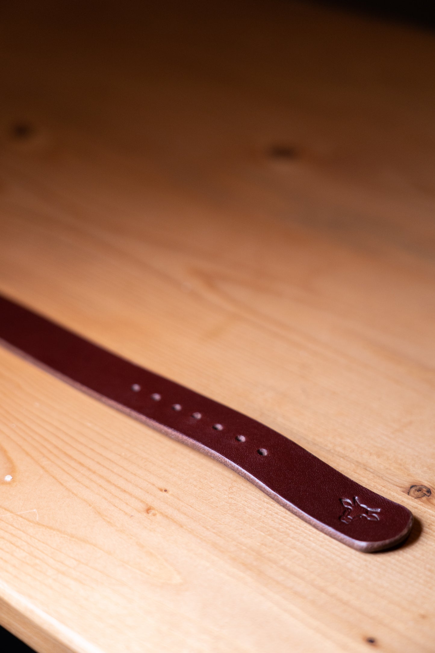 Dog collar - Dark brown