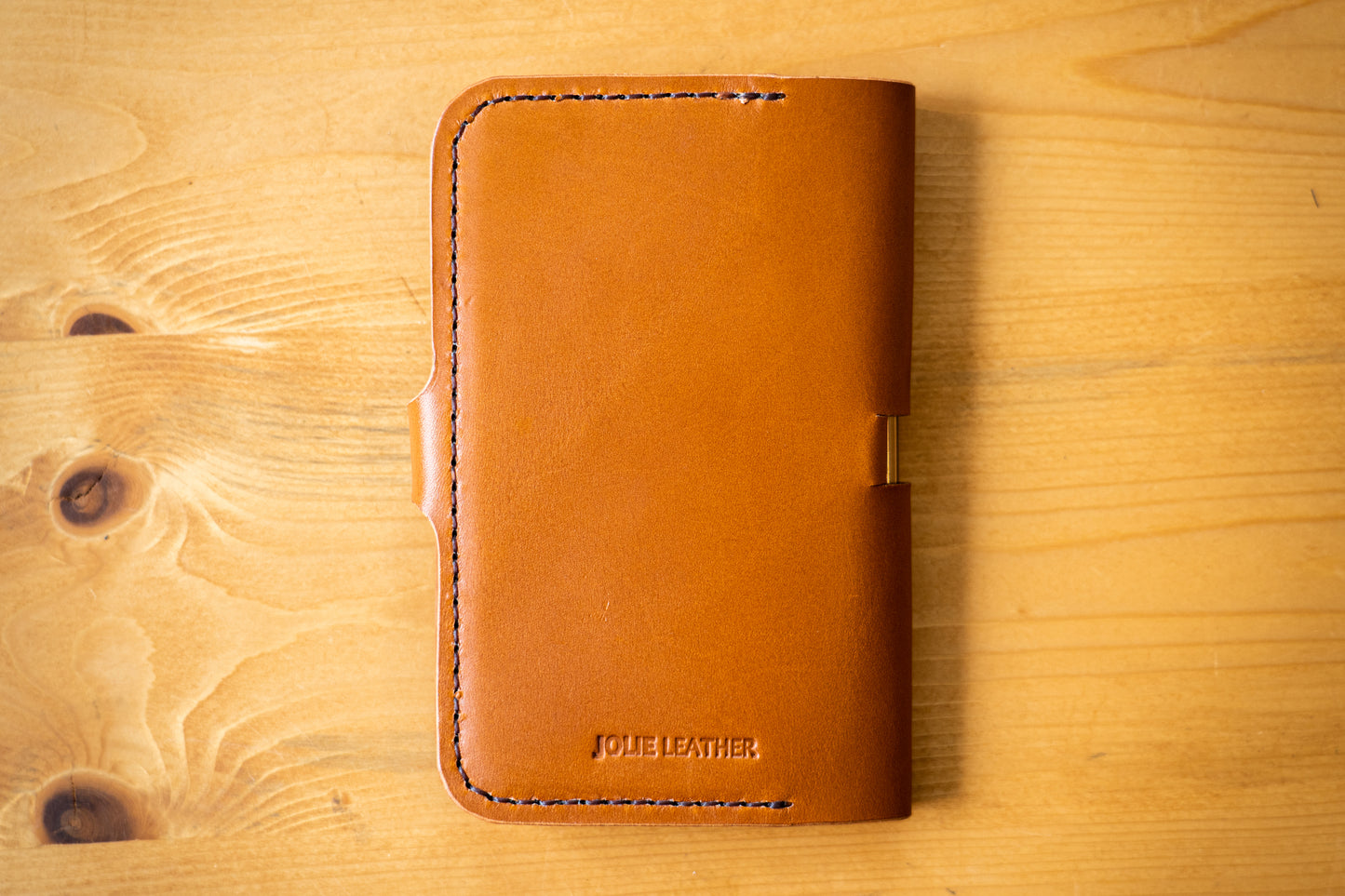 Leather notebook cover A6